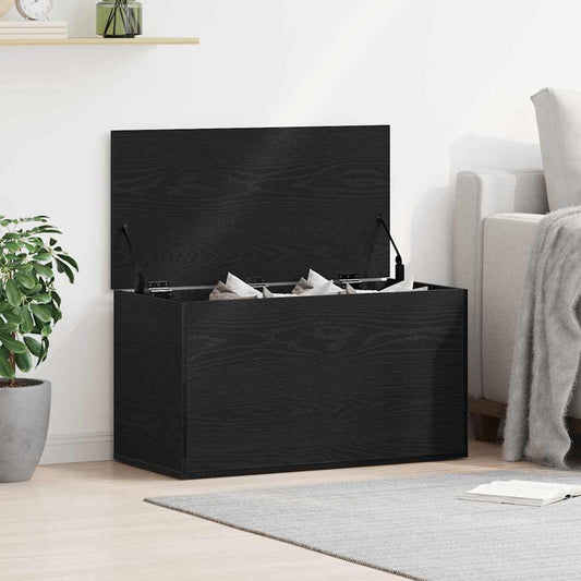 Aufbewahrungsbox Schwarze Eiche 84 x 42 x 46 cm Holzwerkstoff