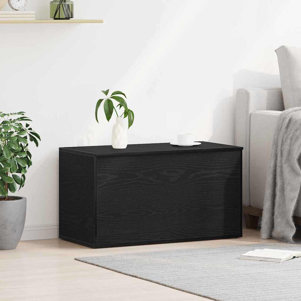 Aufbewahrungsbox Schwarze Eiche 84 x 42 x 46 cm Holzwerkstoff