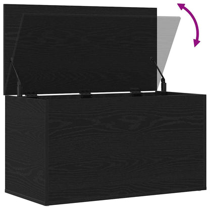 Aufbewahrungsbox Schwarze Eiche 84 x 42 x 46 cm Holzwerkstoff