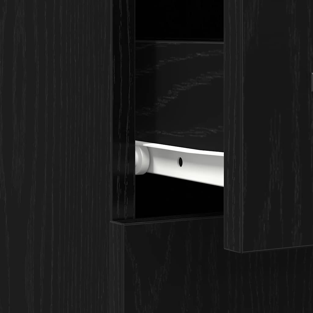 Apothekerschrank Schwarze Eiche 20 x 45.5 x 60 cm Holzwerkstoff