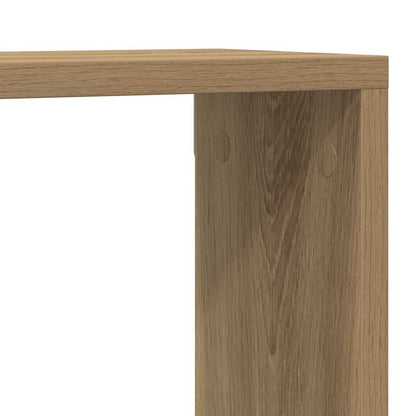 Wandregal mit Regal 2 pcs Handwerklich gefertigter Eichenholz