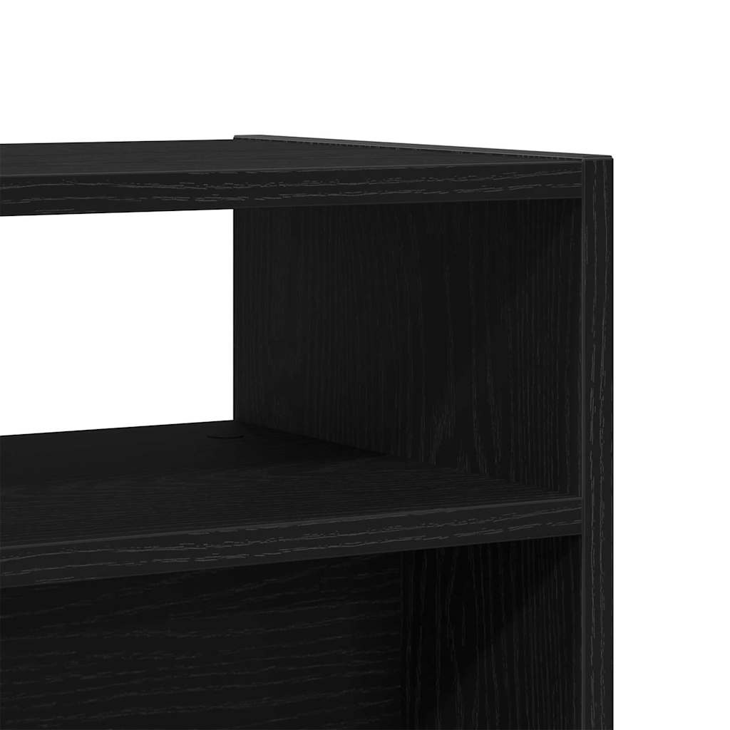 Konsolentisch Schwarze Eiche 78 x 30 x 80 cm Holzwerkstoff