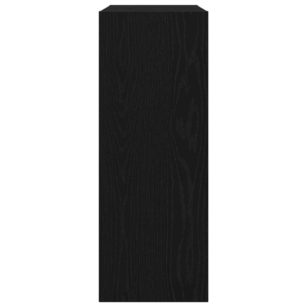 Konsolentisch Schwarze Eiche 78 x 30 x 80 cm Holzwerkstoff