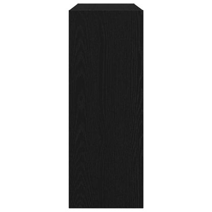 Konsolentisch Schwarze Eiche 105 x 30 x 80 cm Holzwerkstoff