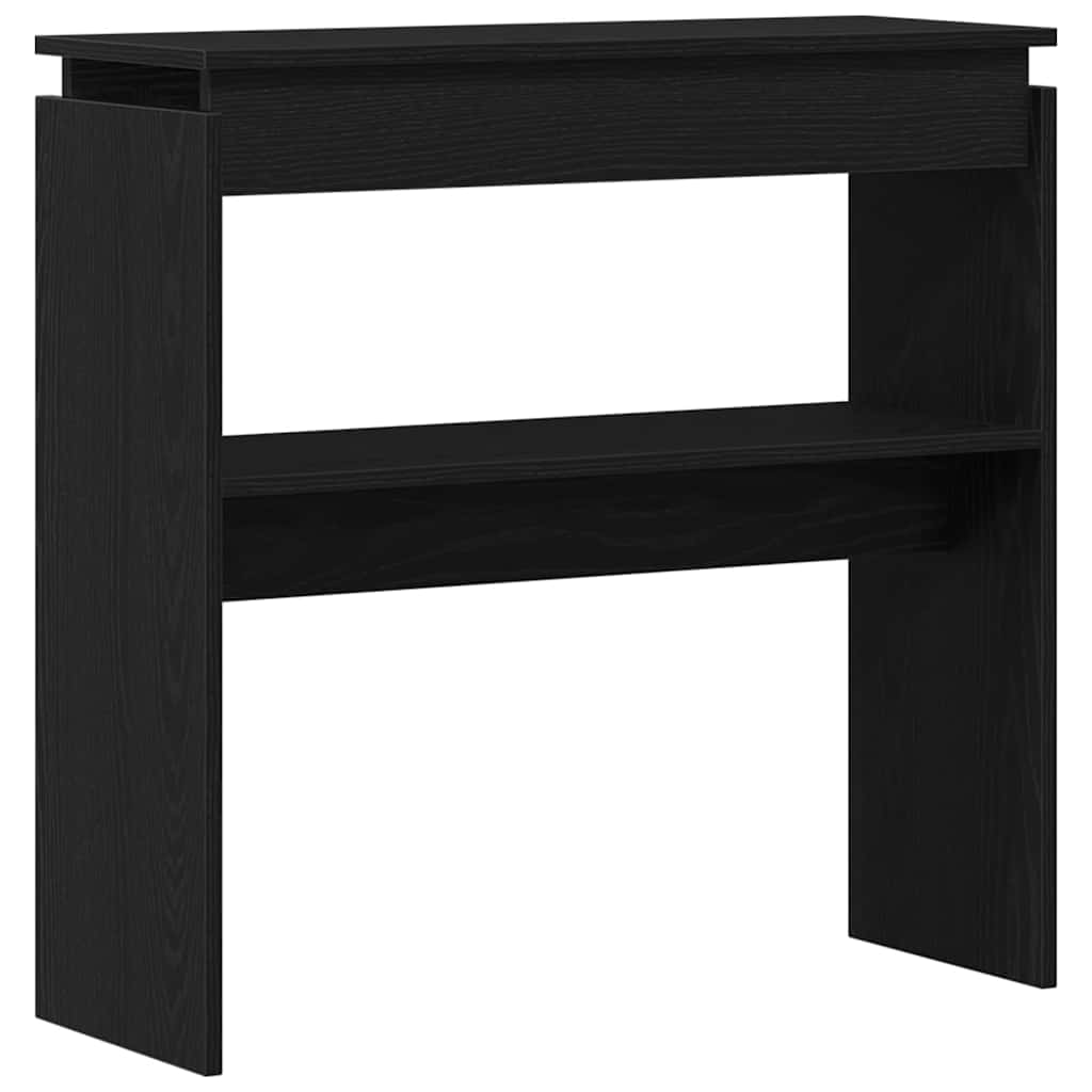 Konsolentisch Schwarze Eiche 80 x 30 x 80 cm Holzwerkstoff