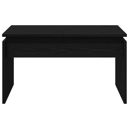 Couchtisch Schwarz Eichen-Optik 68 x 38 x 50 cm Holzwerkstoff