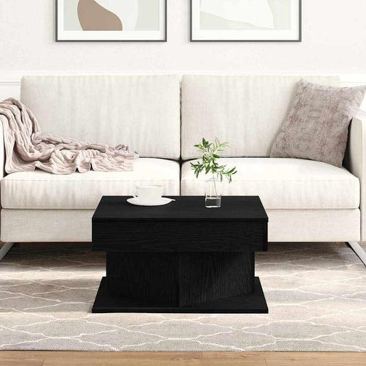 Couchtisch Schwarze Eiche 57 x 57 x 30 cm Holzwerkstoff