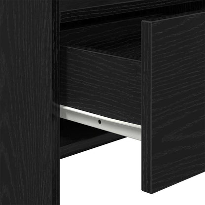 Sideboard mit Schubladen Schwarz 105 x 30 x 70 cm Holzwerkstoff