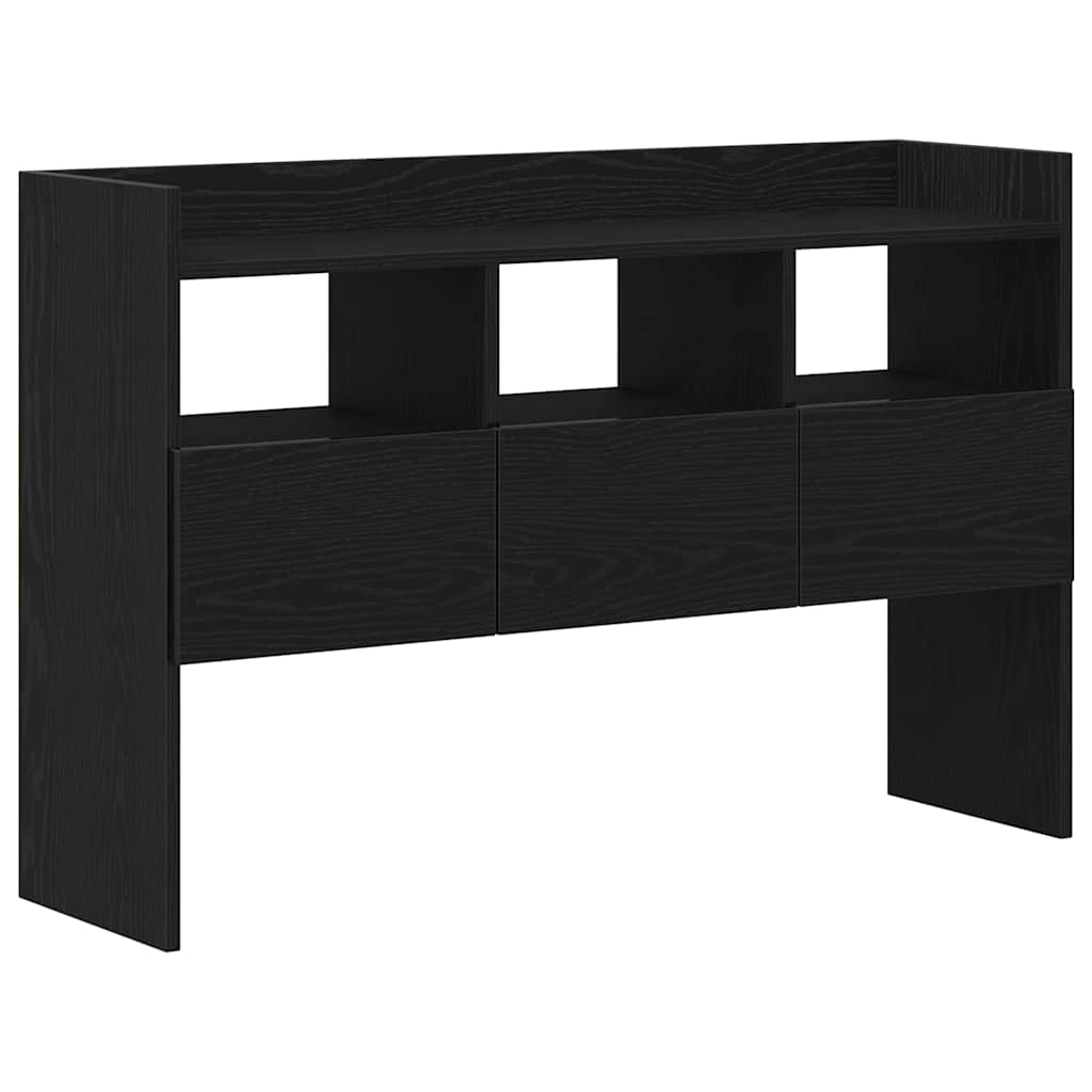 Sideboard mit Schubladen Schwarz 105 x 30 x 70 cm Holzwerkstoff