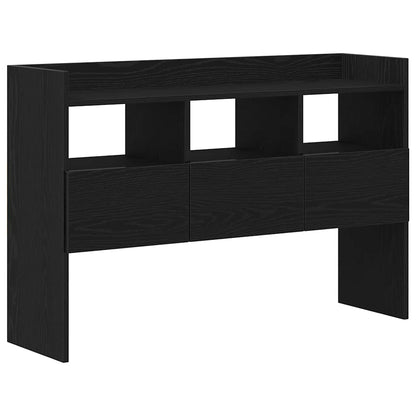 Sideboard mit Schubladen Schwarz 105 x 30 x 70 cm Holzwerkstoff