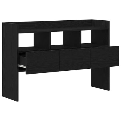 Sideboard mit Schubladen Schwarz 105 x 30 x 70 cm Holzwerkstoff