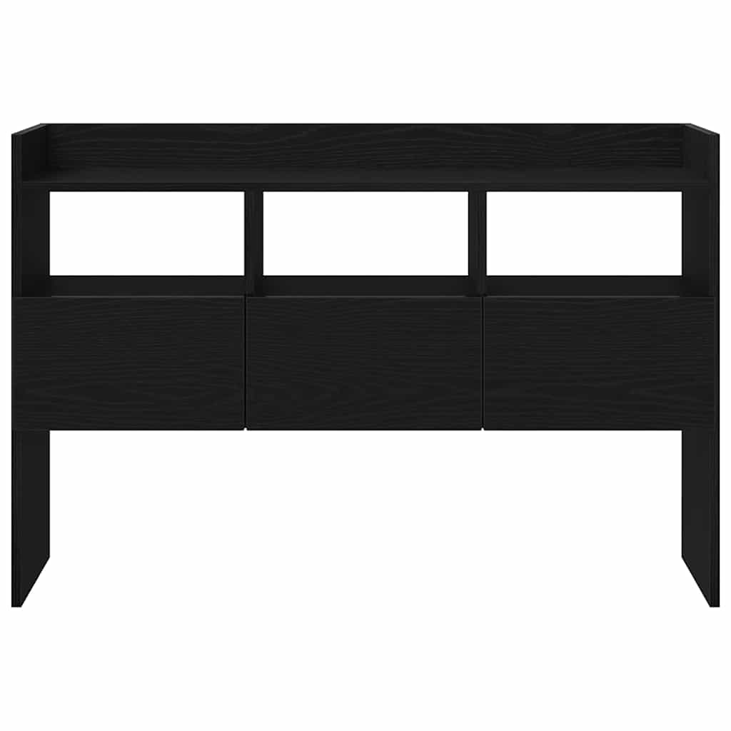 Sideboard mit Schubladen Schwarz 105 x 30 x 70 cm Holzwerkstoff