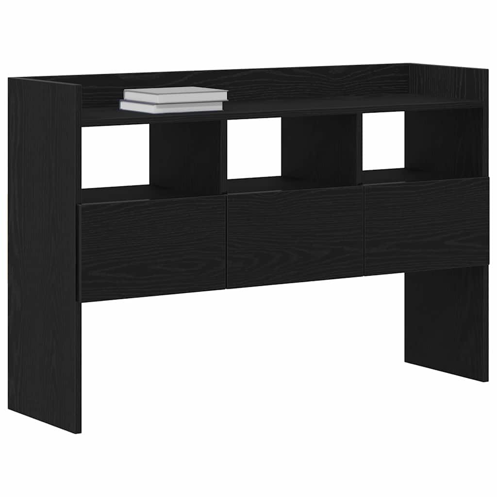 Sideboard mit Schubladen Schwarz 105 x 30 x 70 cm Holzwerkstoff