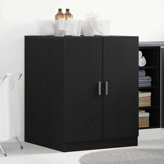 Waschmaschinenschrank Schwarze Eiche 70.5 x 71.5 x 91.5 cm