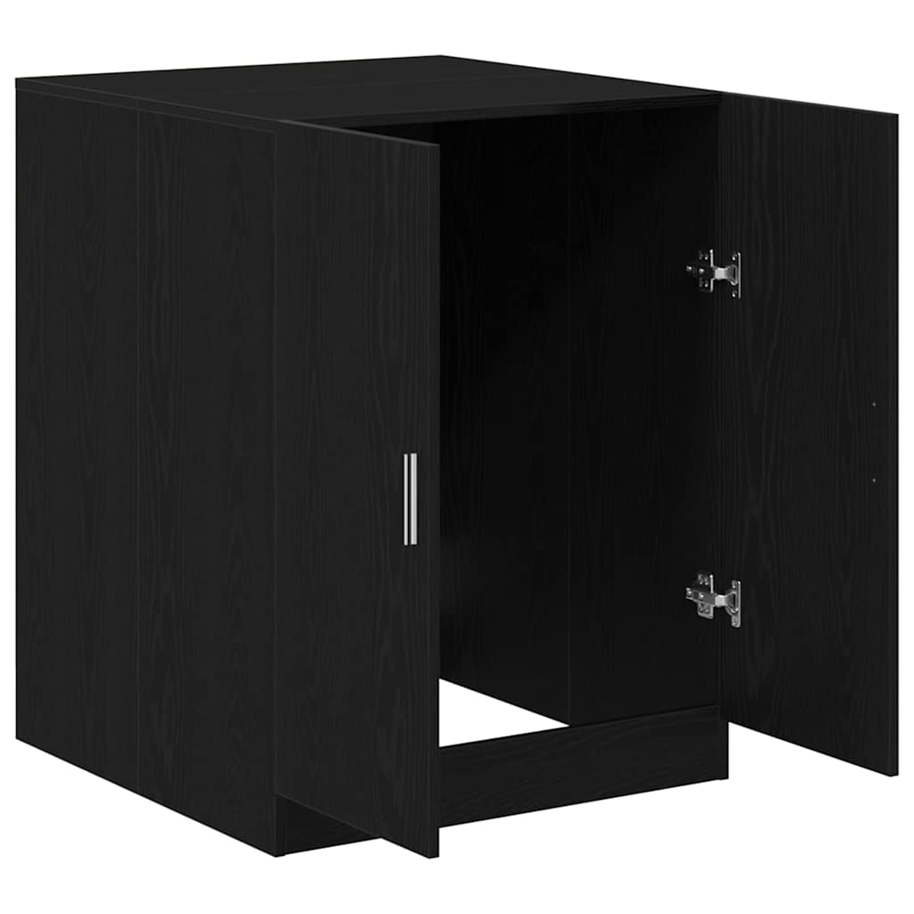 Waschmaschinenschrank Schwarze Eiche 70.5 x 71.5 x 91.5 cm