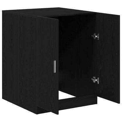 Waschmaschinenschrank Schwarze Eiche 70.5 x 71.5 x 91.5 cm