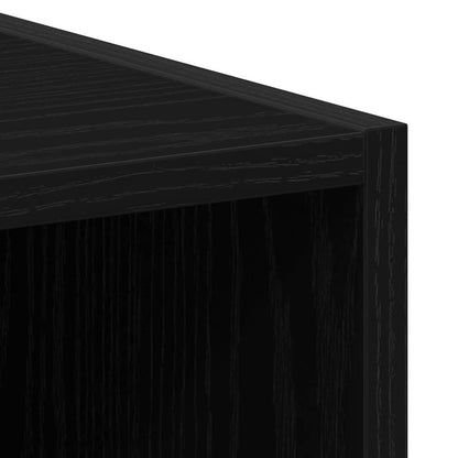Waschmaschinenschrank Schwarze Eiche 64 x 24 x 190 cm