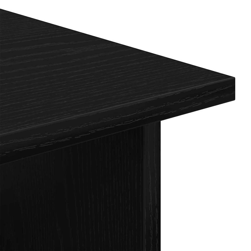 Rollschrank Schwarze Eiche 60 x 45 x 55 cm Holzwerkstoff