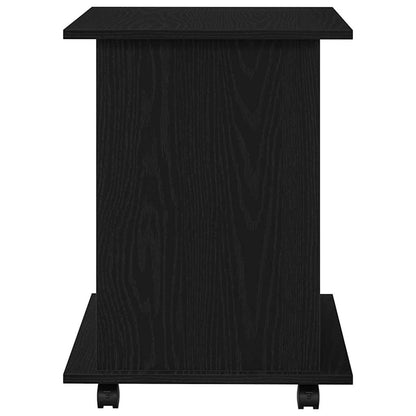Rollschrank Schwarze Eiche 60 x 45 x 55 cm Holzwerkstoff