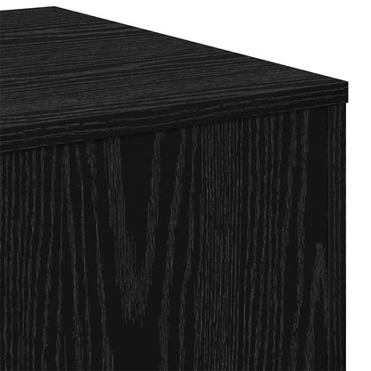 Nestingtisch 3 pcs Schwarze Eiche 45 x 45 x 45 cm Holzwerkstoff