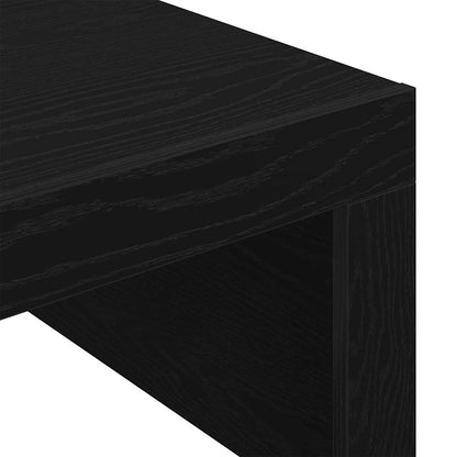 Couchtisch Schwarze Eiche 100 x 100 x 35 cm Holzwerkstoff