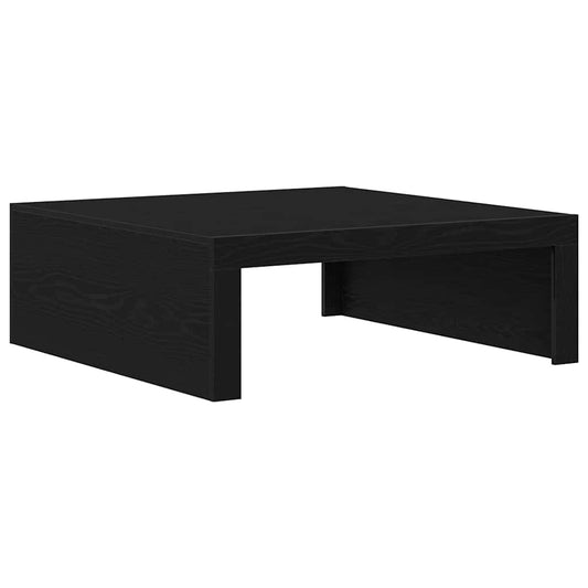 Couchtisch Schwarze Eiche 100 x 100 x 35 cm Holzwerkstoff