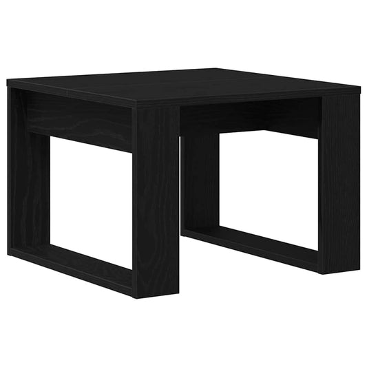Couchtisch Schwarze Eiche 50 x 50 x 35 cm Holzwerkstoff
