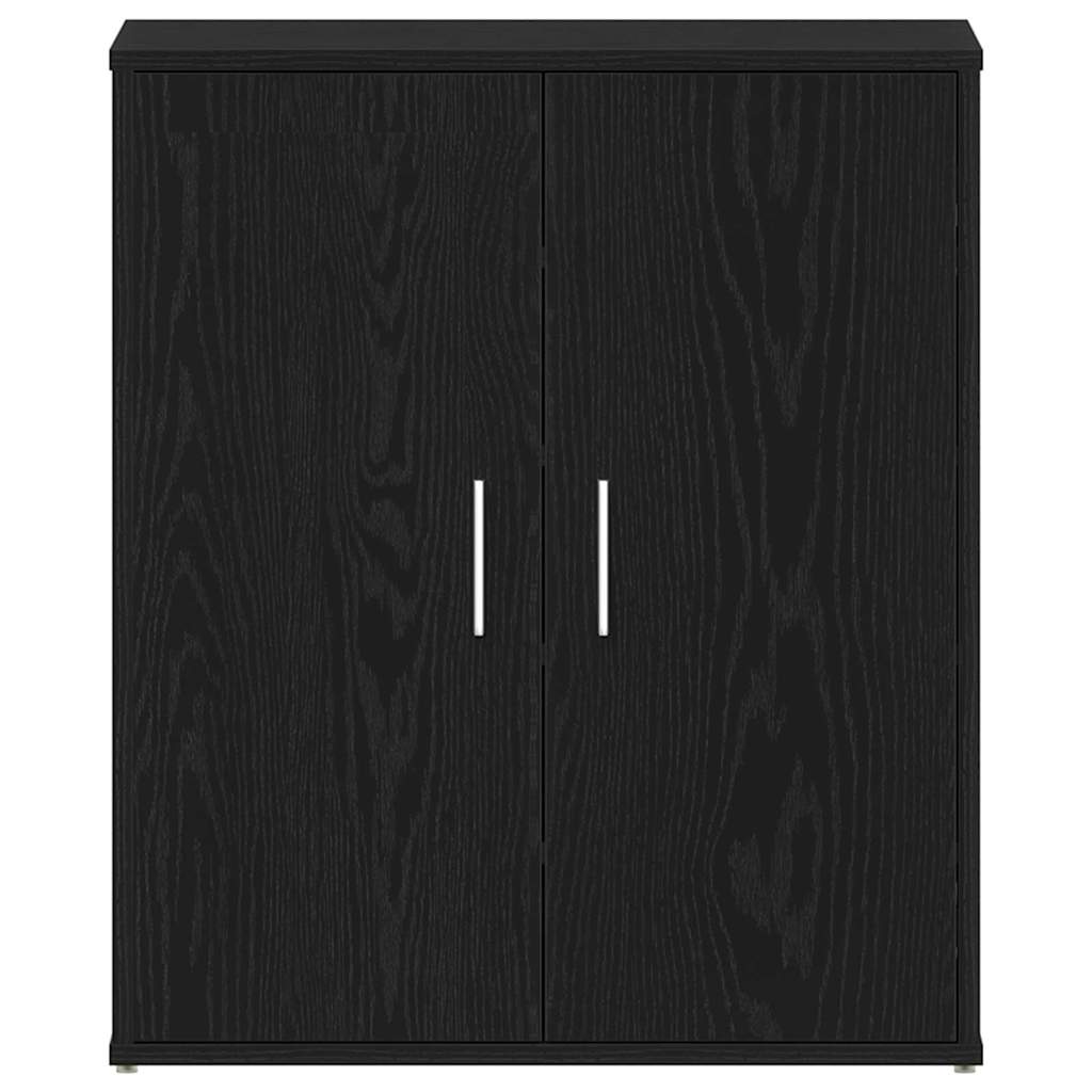 Schuhschrank Schwarze Eiche 60 x 35 x 70 cm Holzwerkstoff