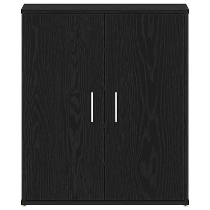 Schuhschrank Schwarze Eiche 60 x 35 x 70 cm Holzwerkstoff