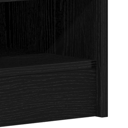Schuhschrank Schwarze Eiche 60 x 35 x 92 cm Holzwerkstoff