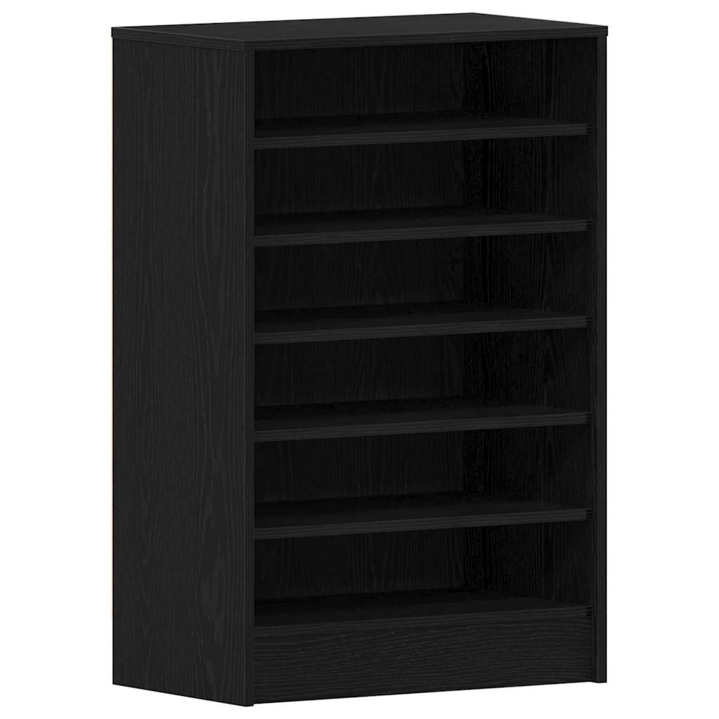 Schuhschrank Schwarze Eiche 60 x 35 x 92 cm Holzwerkstoff