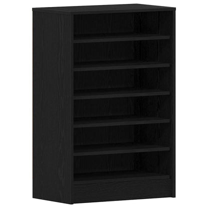 Schuhschrank Schwarze Eiche 60 x 35 x 92 cm Holzwerkstoff