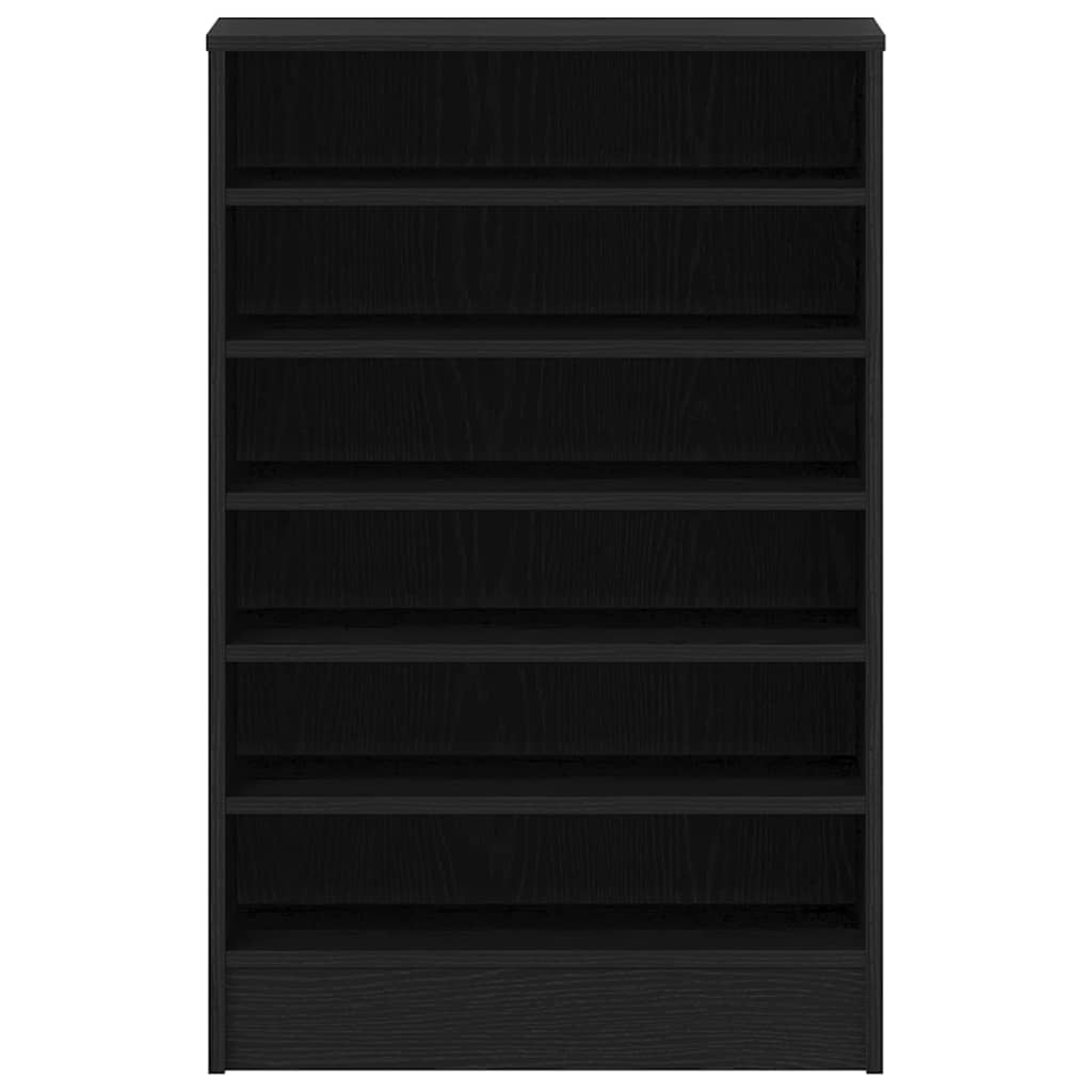 Schuhschrank Schwarze Eiche 60 x 35 x 92 cm Holzwerkstoff