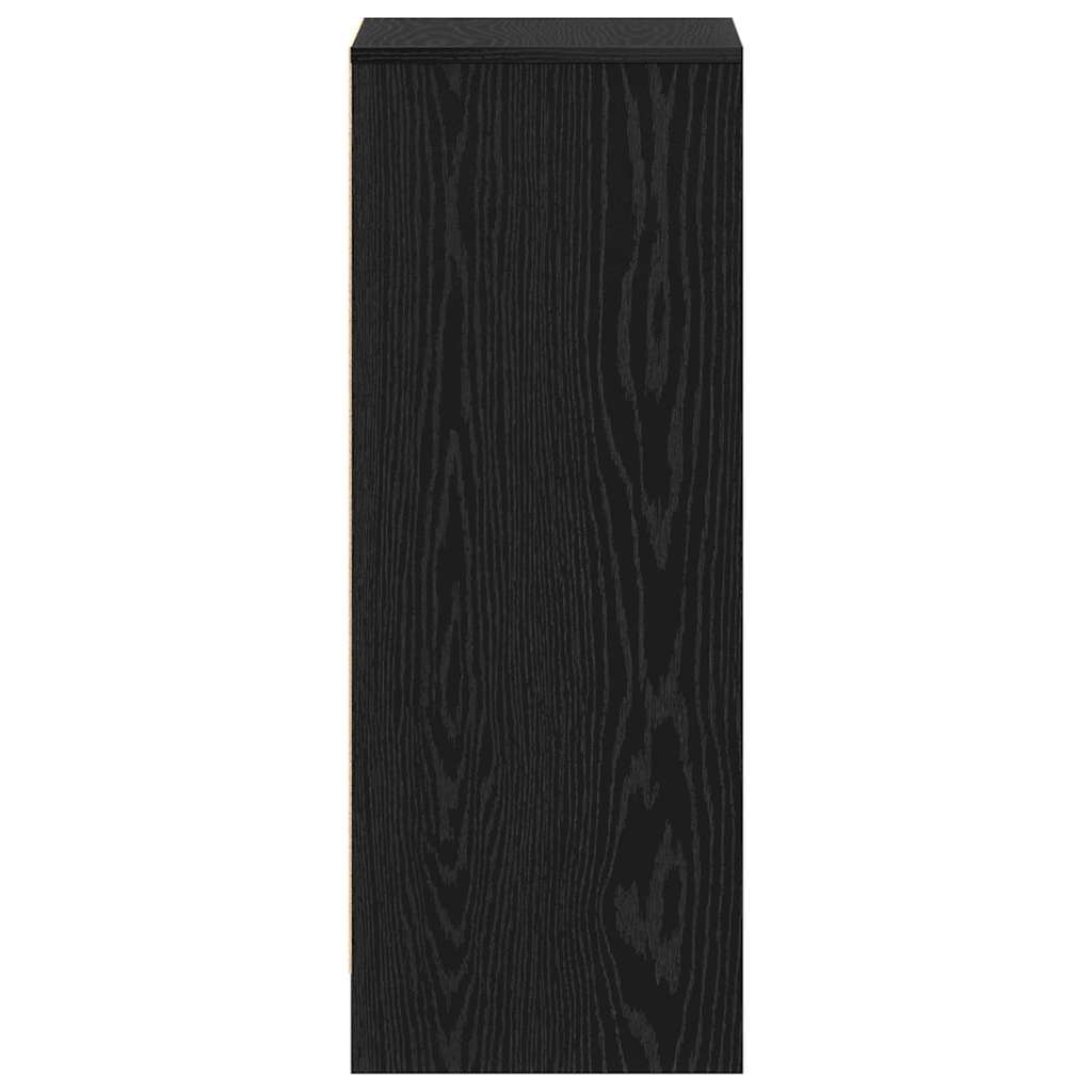 Schuhschrank Schwarze Eiche 60 x 35 x 92 cm Holzwerkstoff