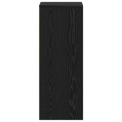 Schuhschrank Schwarze Eiche 60 x 35 x 92 cm Holzwerkstoff