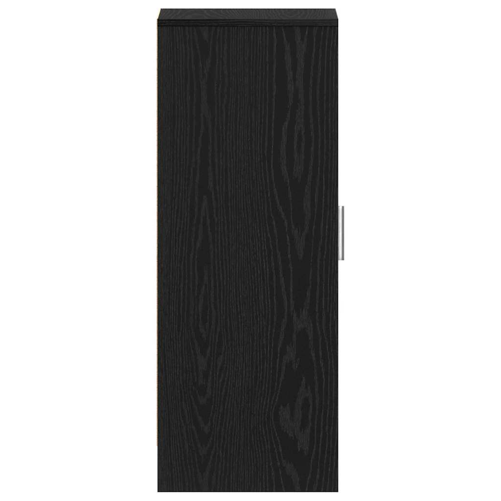 Schuhschrank Schwarze Eiche 32 x 35 x 92 cm Holzwerkstoff
