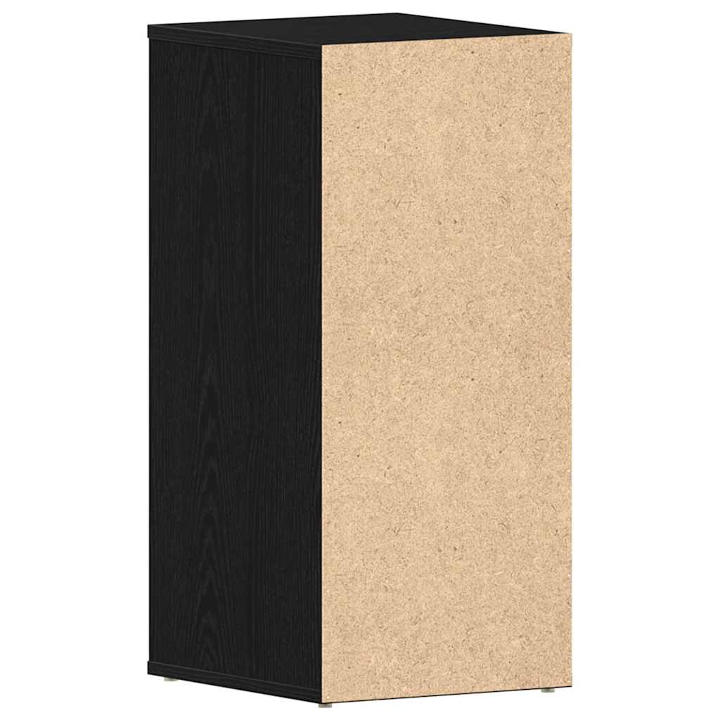 Schuhschrank Schwarze Eiche 32 x 35 x 70 cm Holzwerkstoff