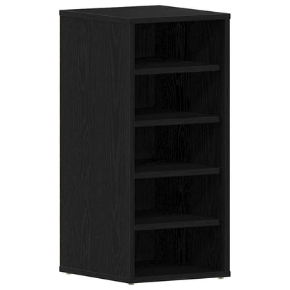 Schuhschrank 2 pcs Schwarze Eiche 32 x 35 x 70 cm Holzwerkstoff