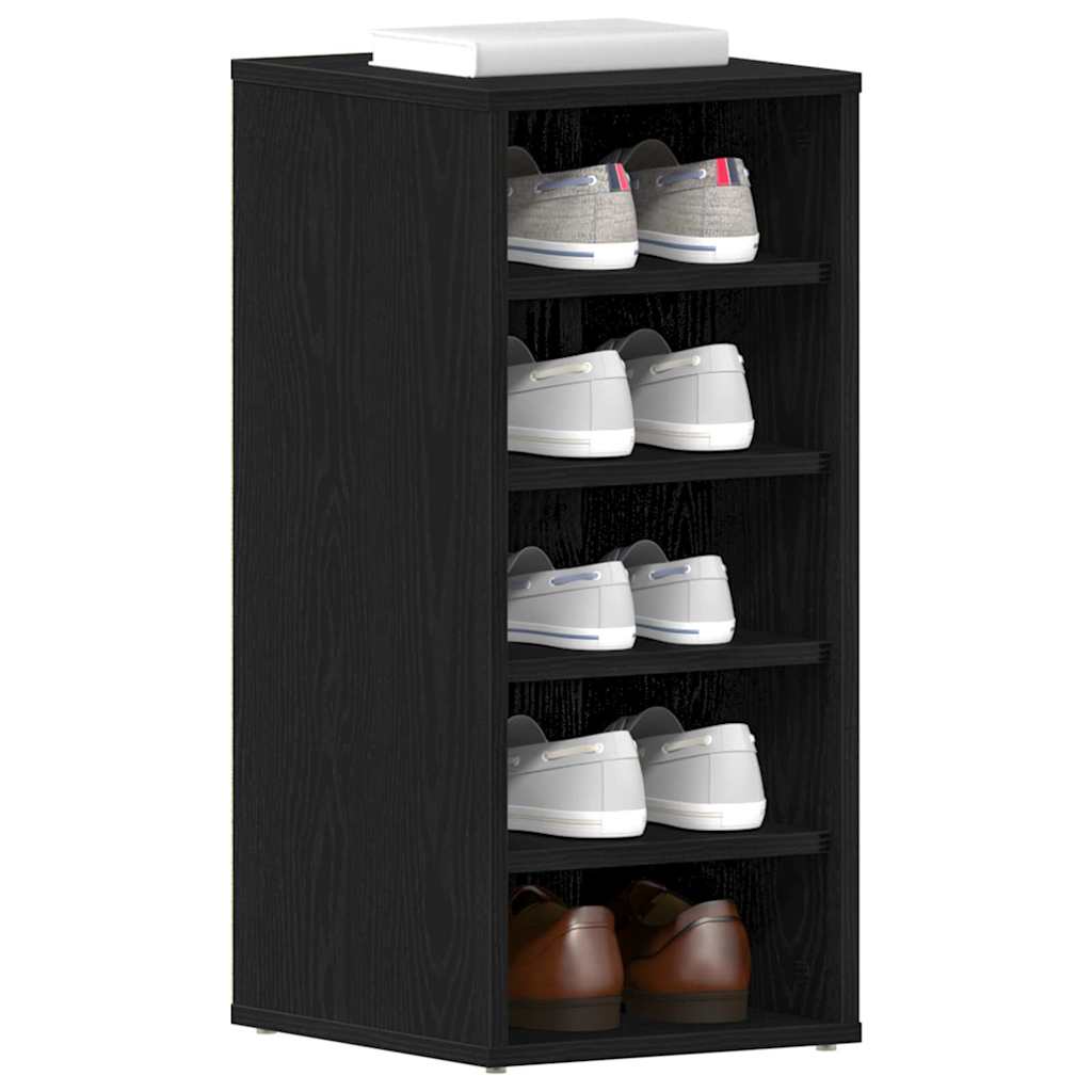 Schuhschrank 2 pcs Schwarze Eiche 32 x 35 x 70 cm Holzwerkstoff