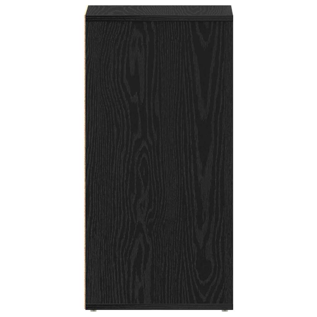 Schuhschrank 2 pcs Schwarze Eiche 32 x 35 x 70 cm Holzwerkstoff