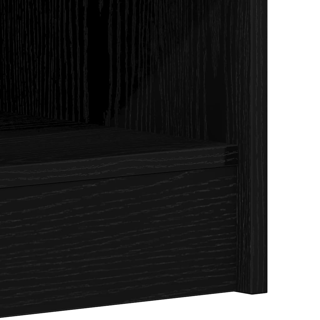 Schuhschrank Schwarze Eiche 32 x 35 x 90 cm Holzwerkstoff