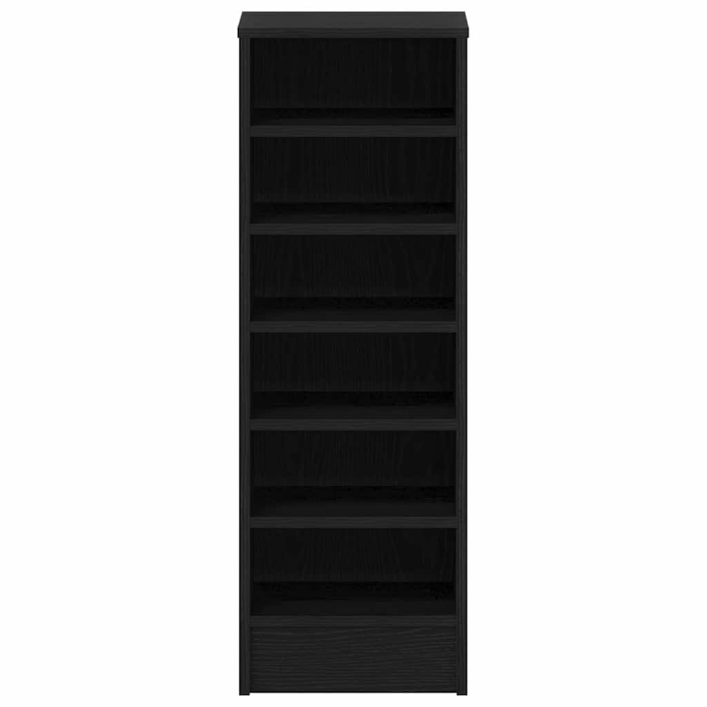 Schuhschrank Schwarze Eiche 32 x 35 x 90 cm Holzwerkstoff