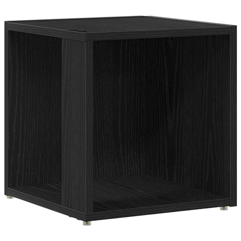 Eckregale Schwarze Eiche 33 x 33 x 34.5 cm Holzwerkstoff
