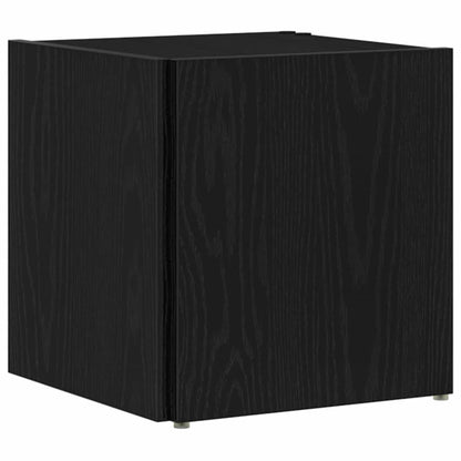 Eckregale Schwarze Eiche 33 x 33 x 34.5 cm Holzwerkstoff