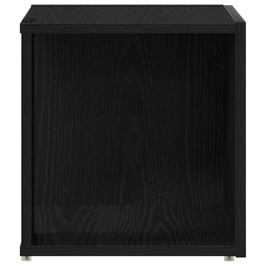 Eckregale Schwarze Eiche 33 x 33 x 34.5 cm Holzwerkstoff
