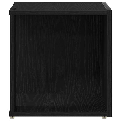 Eckregale Schwarze Eiche 33 x 33 x 34.5 cm Holzwerkstoff