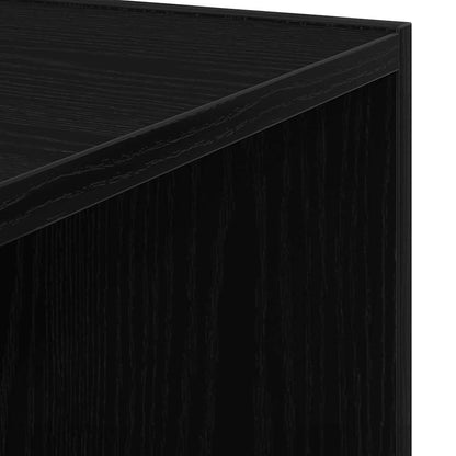 Eckregale Schwarze Eiche 33 x 33 x 67 cm Holzwerkstoff