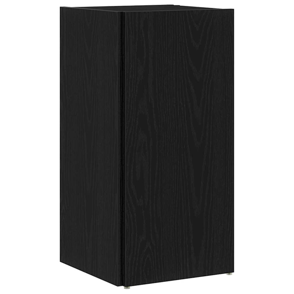Eckregale Schwarze Eiche 33 x 33 x 67 cm Holzwerkstoff