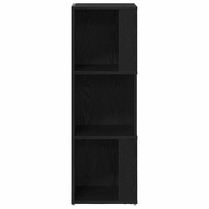 Eckregale Schwarze Eiche 33 x 33 x 100 cm Holzwerkstoff