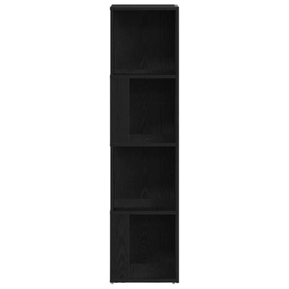 Eckregale Schwarze Eiche 33 x 33 x 132 cm Holzwerkstoff